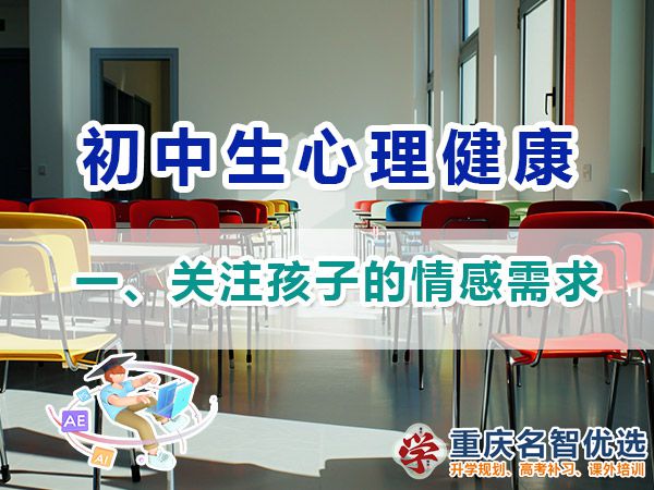 初中生的心理健康應注意（一）：關注孩子的情感需求